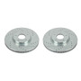 Disc Brake Rotor Set-Front Drilled, Slotted and Zinc Plated Brake Rotor Pair