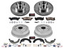 Disc Brake Pad and Rotor / Drum Brake Shoe and Drum Kit Power Stop K15023DK
