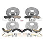 Disc Brake Pad and Rotor / Drum Brake Shoe and Drum Kit Power Stop K15157DK