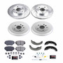 Disc Brake Pad and Rotor / Drum Brake Shoe and Drum Kit fits 03-05 Toyota RAV4