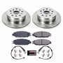 Disc Brake Kit Power Stop KOE1081 fits 93-94 Lexus LS400