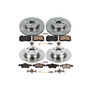 Disc Brake Kit Power Stop KOE4512 fits 2006 Mercedes E350
