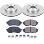 Disc Brake Kit Power Stop KOE5202 fits 99-01 Mazda Protege