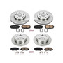 Disc Brake Kit Power Stop KOE6945 fits 14-16 Kia Soul