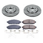 Disc Brake Kit Power Stop KOE8325 fits 16-22 Nissan Frontier