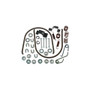 Drum Brake Hardware Kit-Hatchback Carlson 17256
