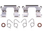 DISC BRAKE CALIPER AND BRACKET ASSY