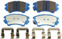 Disc Brake Pad Set-LS Bendix PBD1404