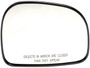 Dorman - HELP Door Mirror Glass P/N:56655