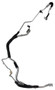 A/C Suction and Liquid Line Hose Assembly 4 Seasons fits 10-16 Cadillac SRX