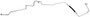 Four Seasons A/C Refrigerant Liquid Hose 65195