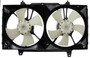 Dual Radiator and Condenser Fan Assembly-Rad / Cond Fan Assy. fits 93-97 Altima