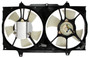 Dual Radiator and Condenser Fan Assembly-Rad / Cond Fan Assy. fits 93-97 Altima