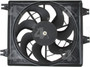 A/C Condenser Fan Assembly-Condenser Fan Assy. 75485 fits 92-95 Hyundai Elantra
