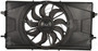 Engine Cooling Fan Assembly-Radiator Fan Assy. fits 03-07 Saturn Ion 2.2L-L4
