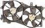 Dual Radiator and Condenser Fan Assembly-Rad / Cond Fan Assy. fits 02-06 MPV
