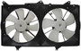 Dual Radiator and Condenser Fan Assembly-Rad / Cond Fan Assy. fits 04-06 ES330
