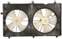 Dual Radiator and Condenser Fan Assembly-Rad / Cond Fan Assy. fits 03-07 Accord