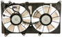 Dual Radiator and Condenser Fan Assembly-Rad / Cond Fan Assy. fits 01-05 IS300