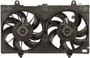 Dual Radiator and Condenser Fan Assembly-Rad / Cond Fan Assy. fits 07-12 Sentra