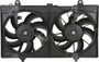 Dual Radiator and Condenser Fan Assembly-Rad / Cond Fan Assy. fits 07-12 Sentra