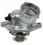Engine Coolant Thermostat / Water Outlet Assembly 4 Seasons 86039