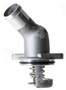 Engine Coolant Thermostat / Water Outlet Assembly 4 Seasons 86207