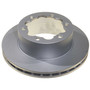 Disc Brake Rotor-Rear Genuine Geomet Coated Rotor Power Stop EBR1037EVC
