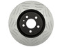 Disc Brake Rotor-Specialty - Street Performance S-Groove Technology fits Mustang
