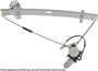 CARDONE New Window Motor and Regulator Assembly P/N:82-1566DR