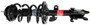 Monroe Shocks & Struts Suspension Strut and Coil Spring Assembly P/N:172433