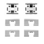 Dynamic Friction Company Disc Brake Hardware Kit P/N:340-59010