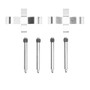 Dynamic Friction Company Disc Brake Hardware Kit P/N:340-63010