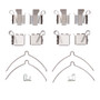 Dynamic Friction Company Disc Brake Hardware Kit P/N:340-76029