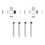 Dynamic Friction Company Disc Brake Hardware Kit P/N:340-63003