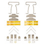 Dynamic Friction Company Disc Brake Hardware Kit P/N:340-76001