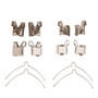 Dynamic Friction Company Disc Brake Hardware Kit P/N:340-76008
