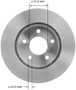 BENDIX PREMIUM DRUM AND ROTOR Disc Brake Rotor P/N:PRT1602FC