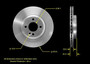 BENDIX PREMIUM DRUM AND ROTOR Disc Brake Rotor P/N:PRT5445