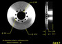 BENDIX PREMIUM DRUM AND ROTOR Disc Brake Rotor P/N:PRT1622