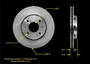 BENDIX PREMIUM DRUM AND ROTOR Disc Brake Rotor P/N:PRT5440