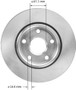 BENDIX PREMIUM DRUM AND ROTOR Disc Brake Rotor P/N:PRT5904
