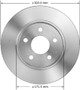 BENDIX PREMIUM DRUM AND ROTOR Disc Brake Rotor P/N:PRT6130