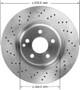 BENDIX PREMIUM DRUM AND ROTOR Disc Brake Rotor P/N:PRT6113