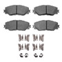 Dynamic Friction Company Disc Brake Pad Set P/N:1551-1210-01