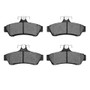 Dynamic Friction Company Disc Brake Pad Set P/N:1551-1048-10