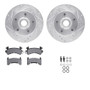 Dynamic Friction Company Disc Brake Kit P/N:7512-47015