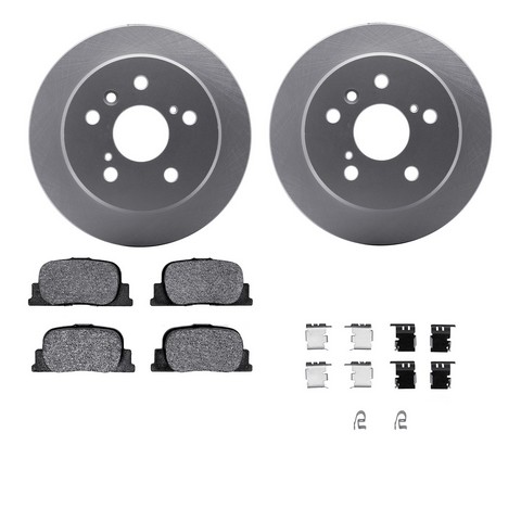 Dynamic Friction Company Disc Brake Kit P/N:4512-76107