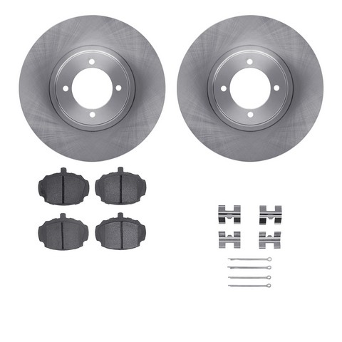 Dynamic Friction Company Disc Brake Kit P/N:6512-64001
