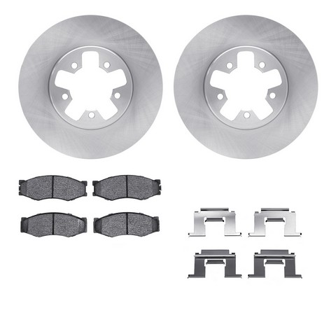 Dynamic Friction Company Disc Brake Kit P/N:6512-67199